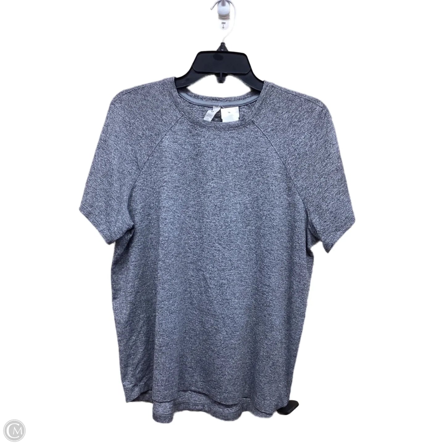 Athletic Top Short Sleeve By Lululemon In Grey