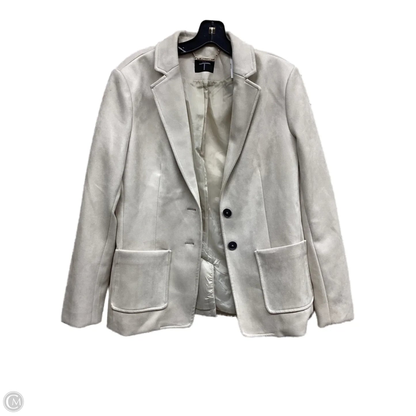 Blazer By Tahari By Arthur Levine In Tan, Size: 10