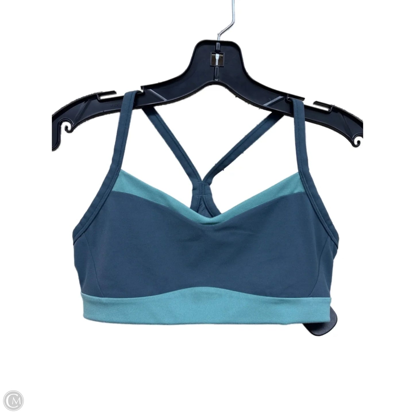 Athletic Bra By Athleta In Blue & Green, Size: S