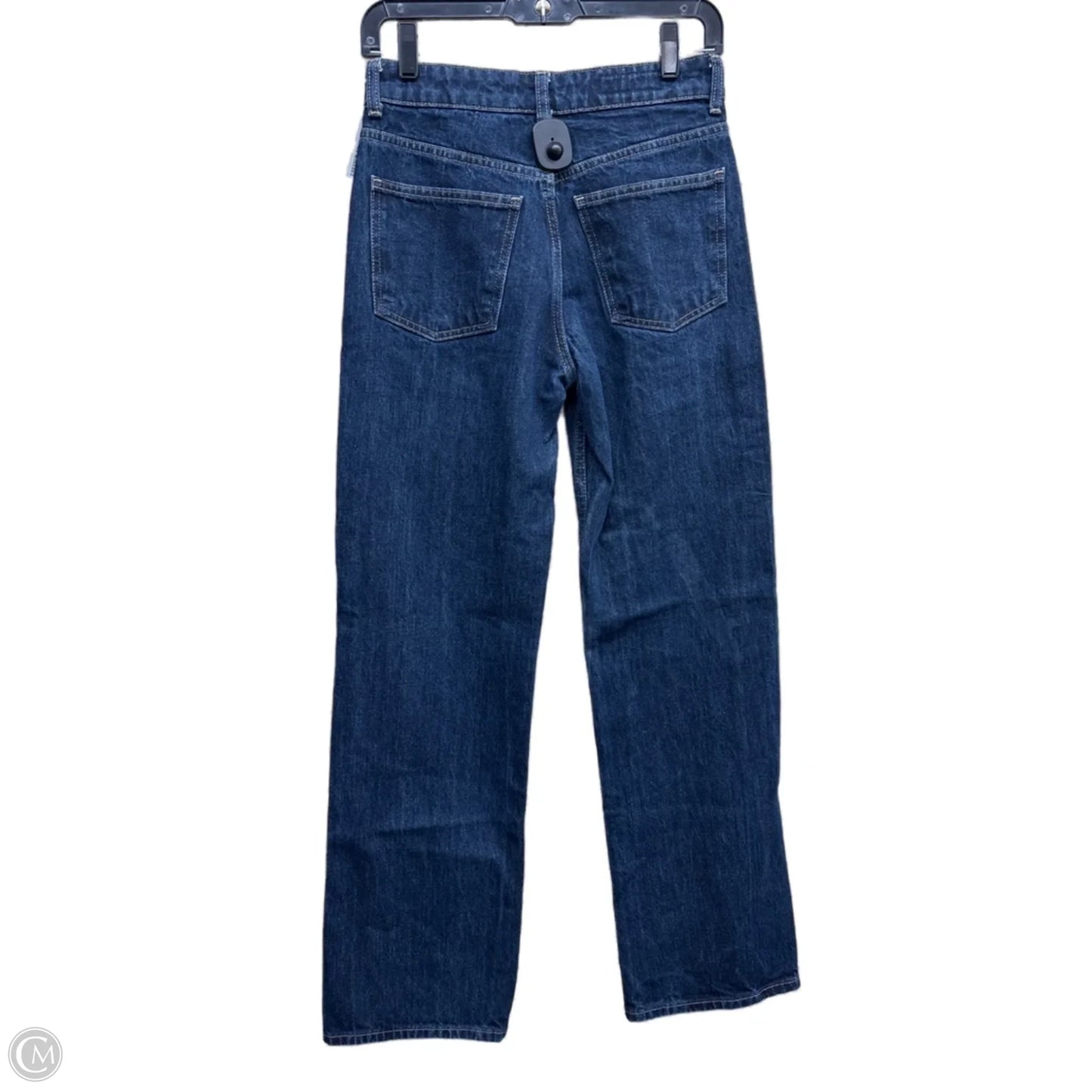 Jeans Wide Leg By Zara In Blue Denim, Size: 2