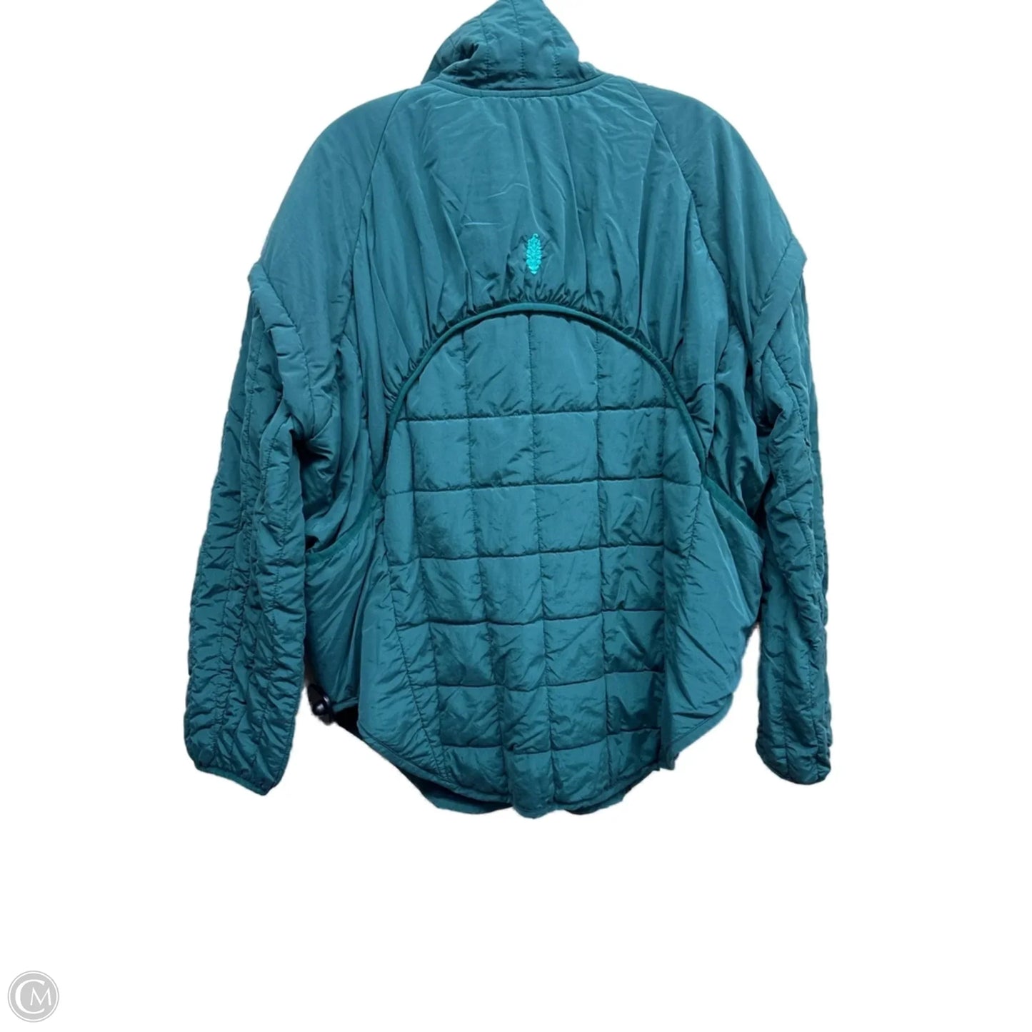 Jacket Puffer & Quilted By Free People In Green, Size: M