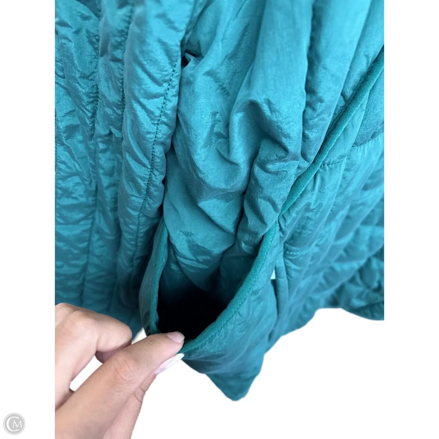 Jacket Puffer & Quilted By Free People In Green, Size: M