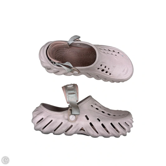Sandals Sport By Crocs In Pink, Size: 8