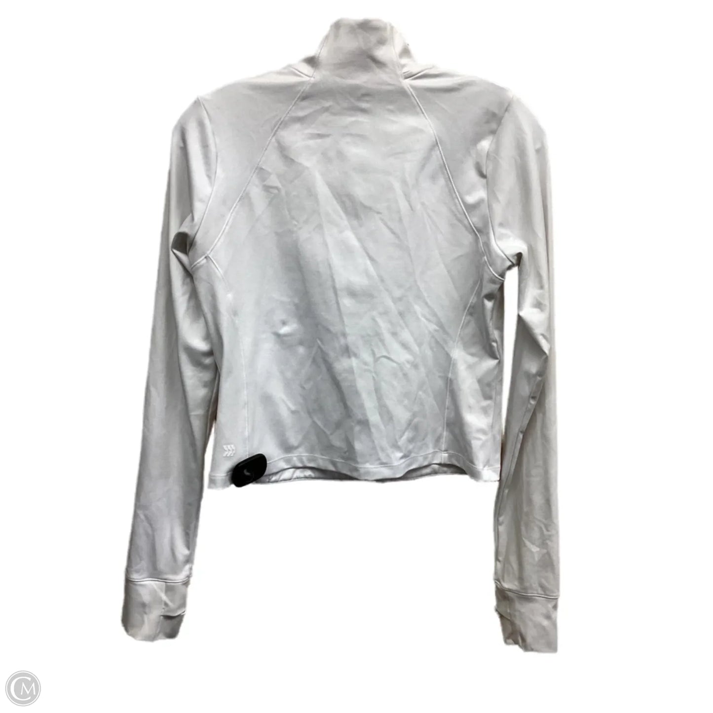 Athletic Jacket By All In Motion In White, Size: M