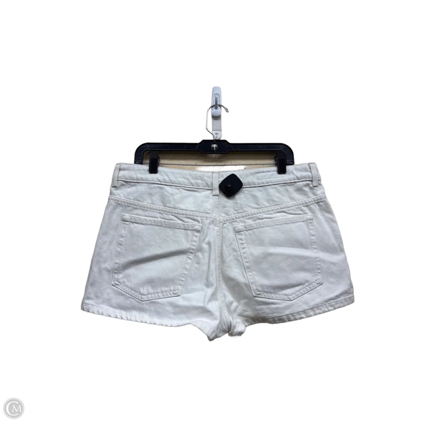 Shorts By Zara In White Denim, Size: 10