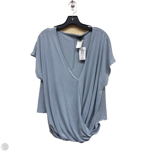 Top Short Sleeve By Torrid In Blue, Size: 2x