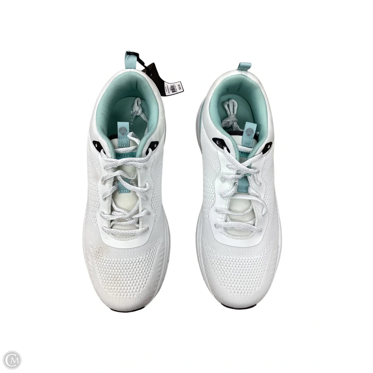 Shoes Athletic By Clothes Mentor In Blue & White, Size: 8.5