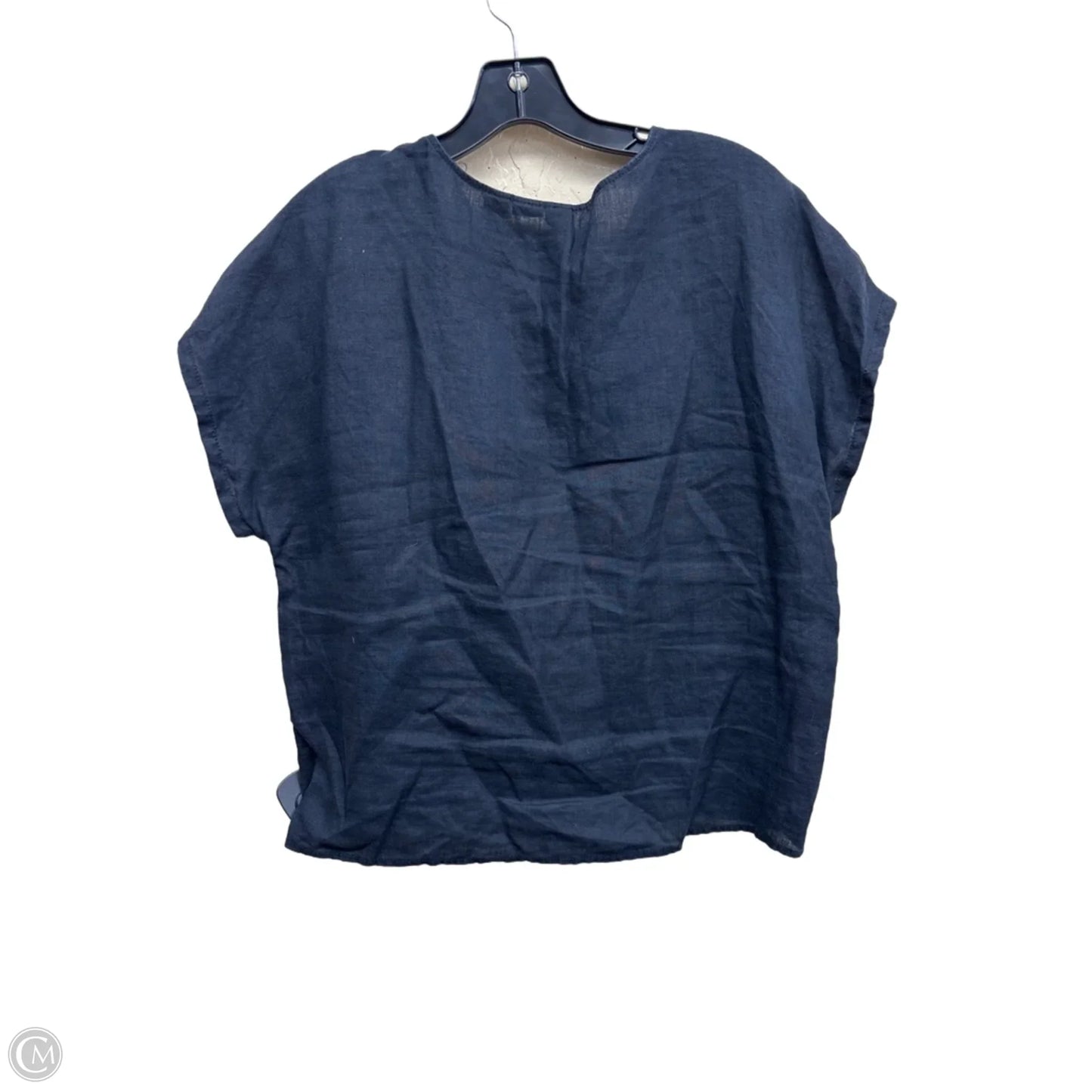 Top Short Sleeve By Joie In Black, Size: L