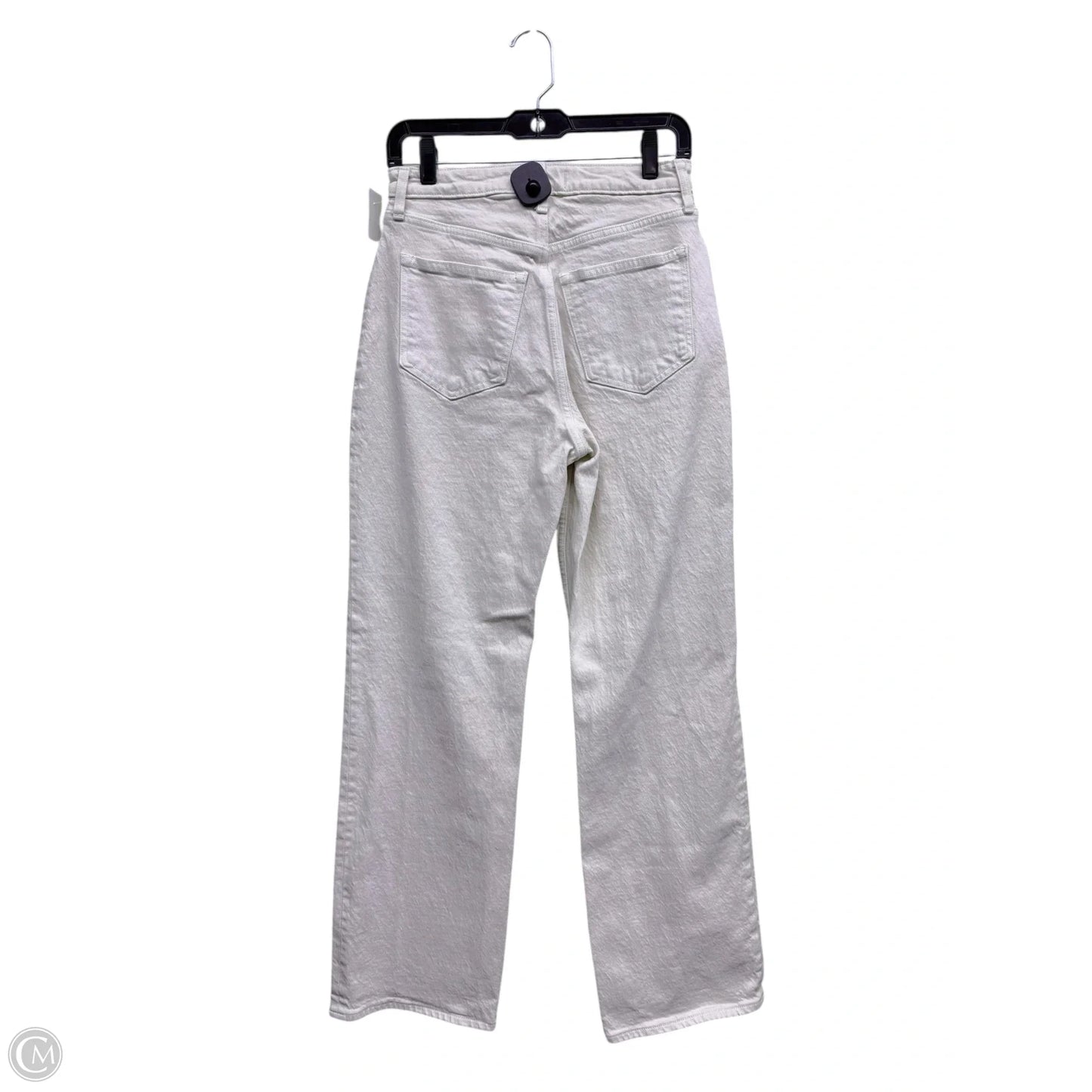 Jeans Straight By Abercrombie And Fitch In Pink Denim, Size: 4