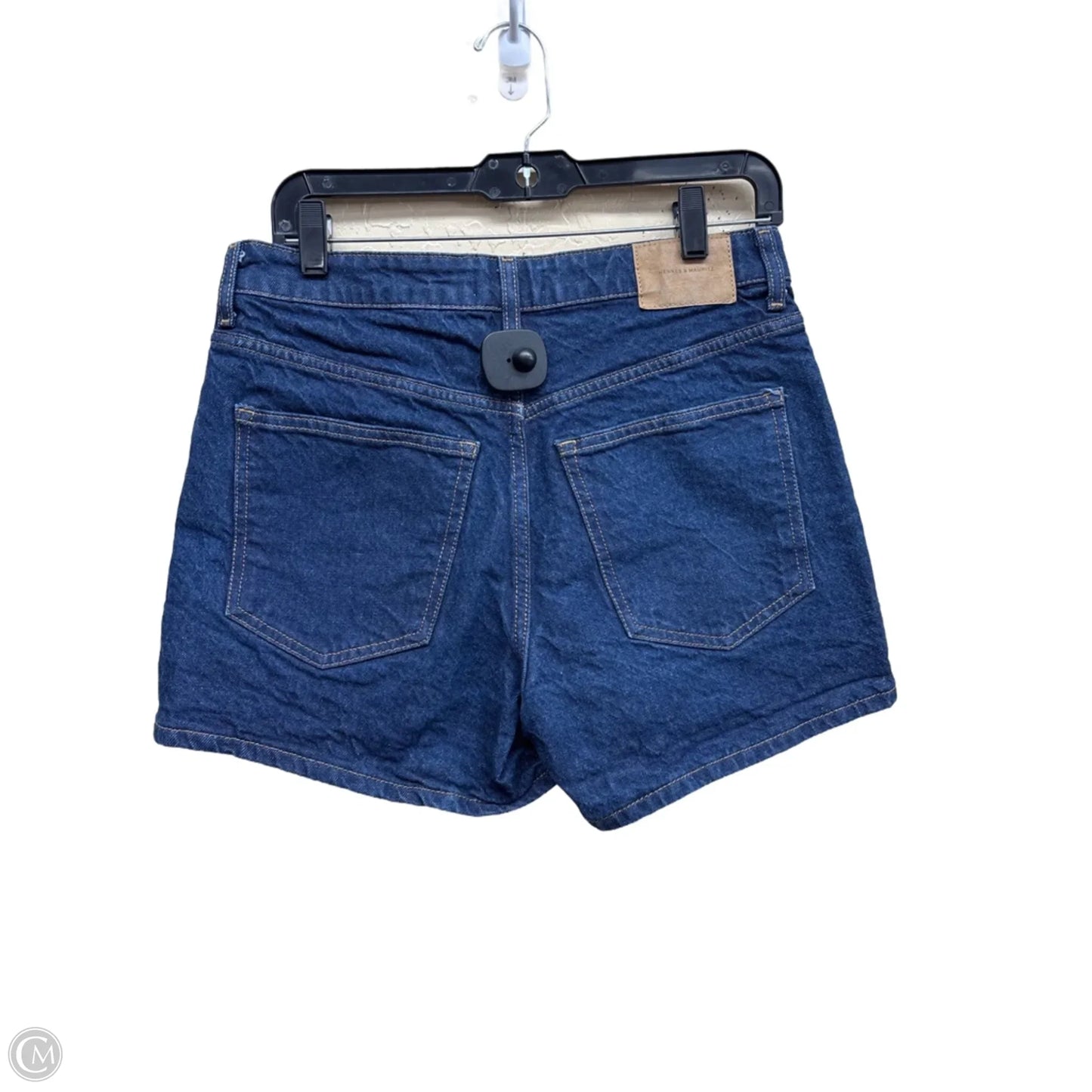 Shorts By H&m In Blue Denim, Size: 8
