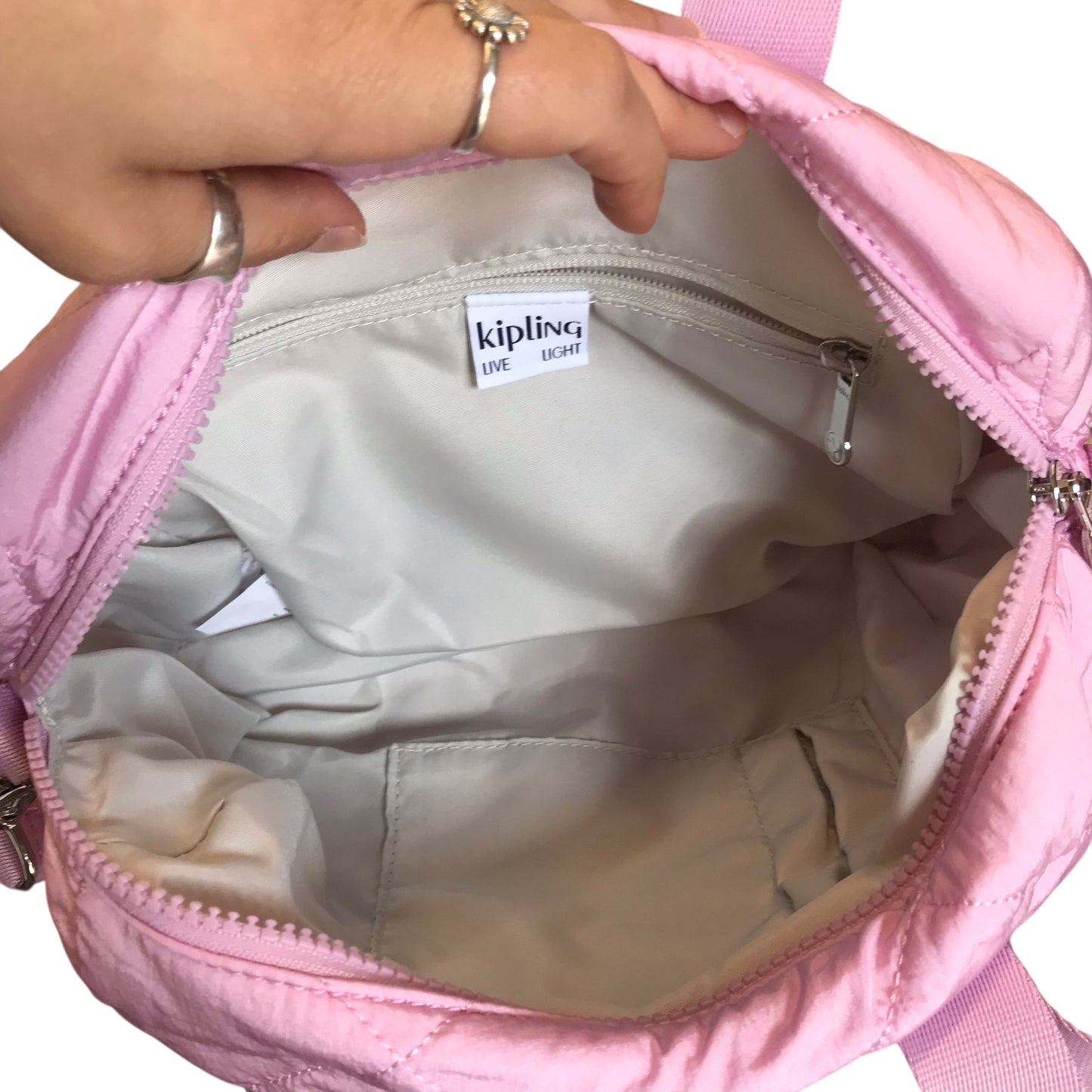 Crossbody By Kipling In Pink, Size:Small