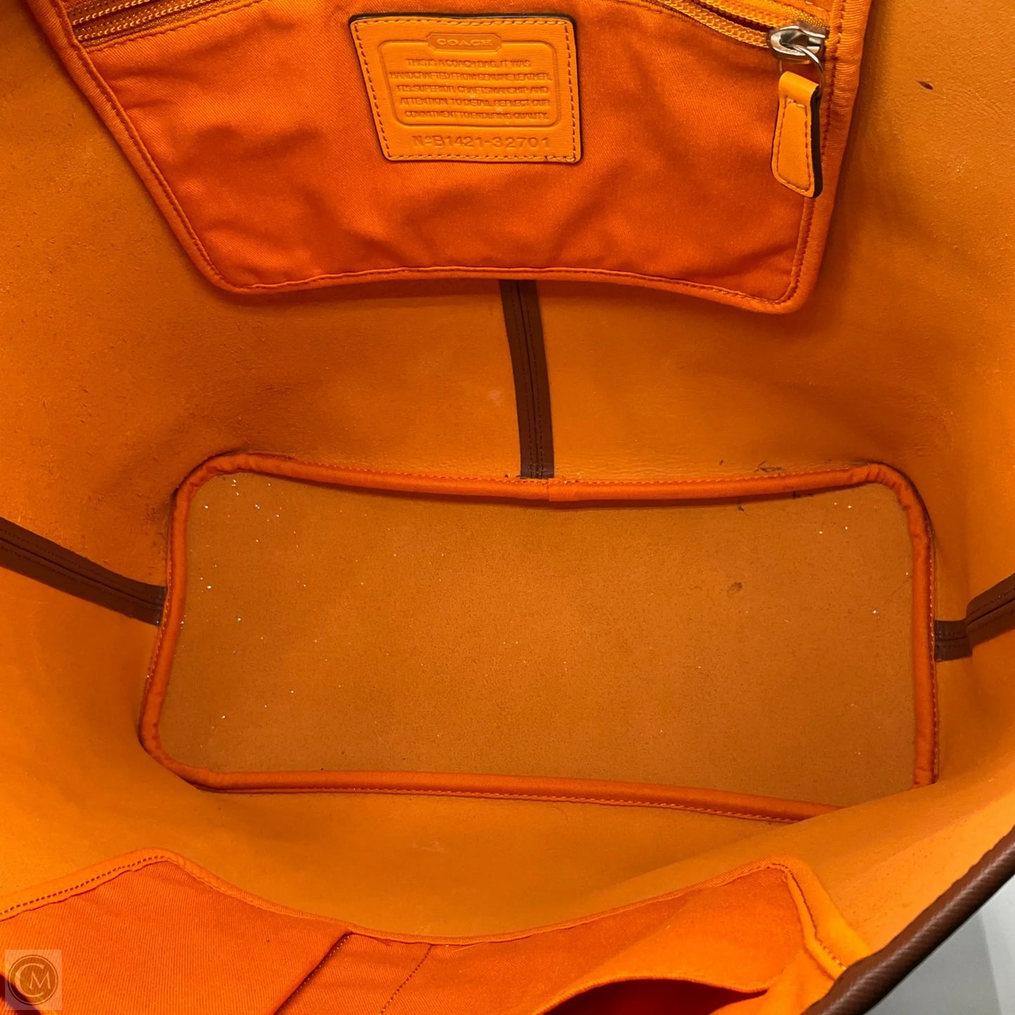 Tote Designer By Coach, Size: Large