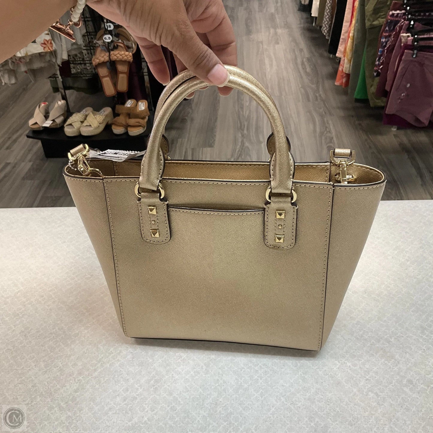 Handbag Designer By Michael Kors, Size: Medium