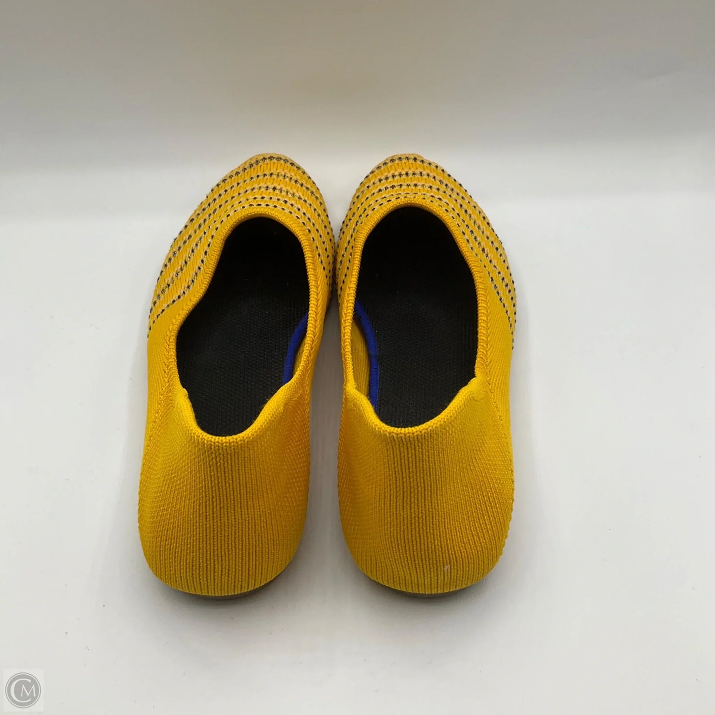 Shoes Flats By Clothes Mentor In Yellow, Size: 7.5
