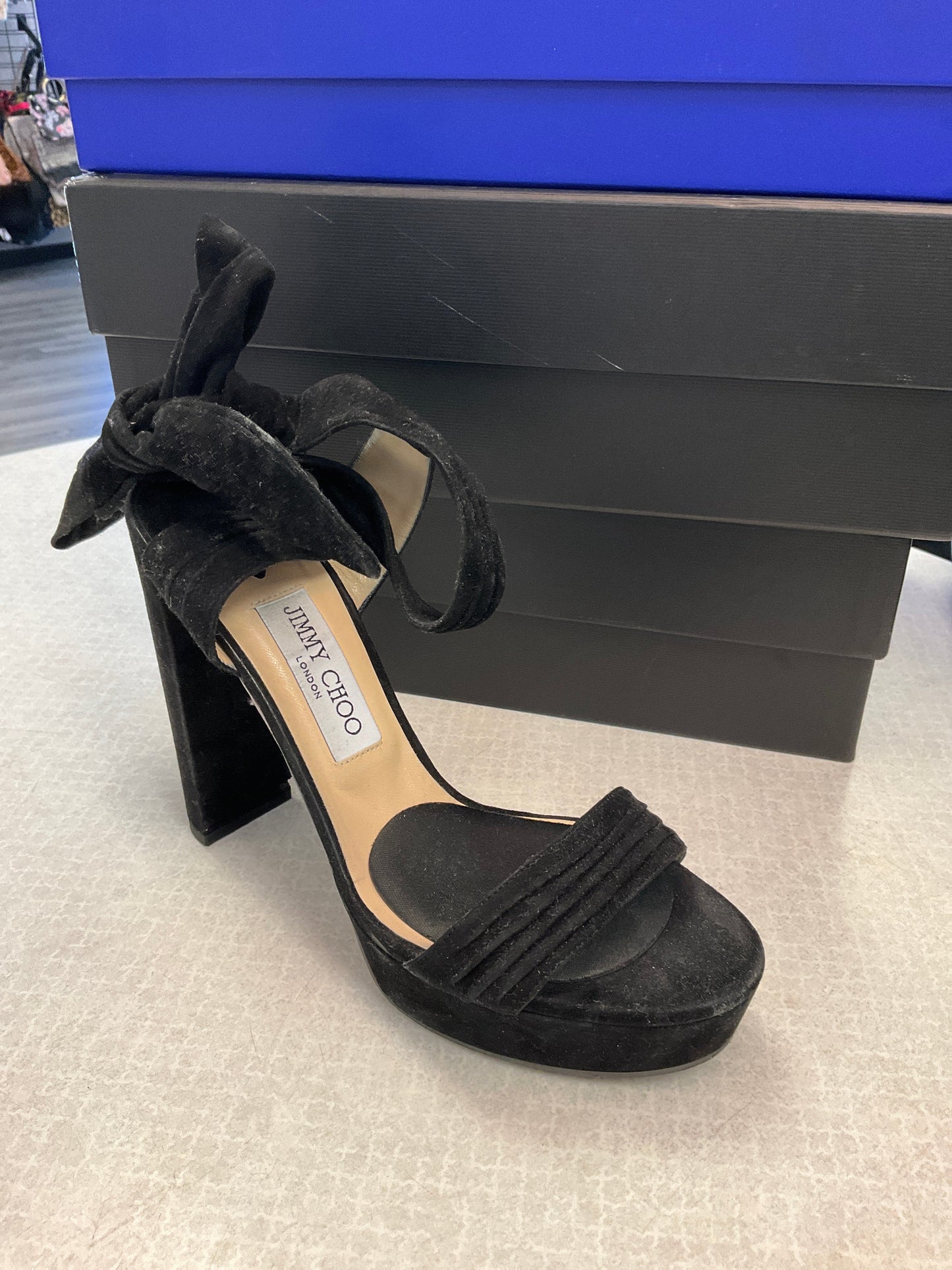 Sandals Heels Block By Jimmy Choo Size: 9.5