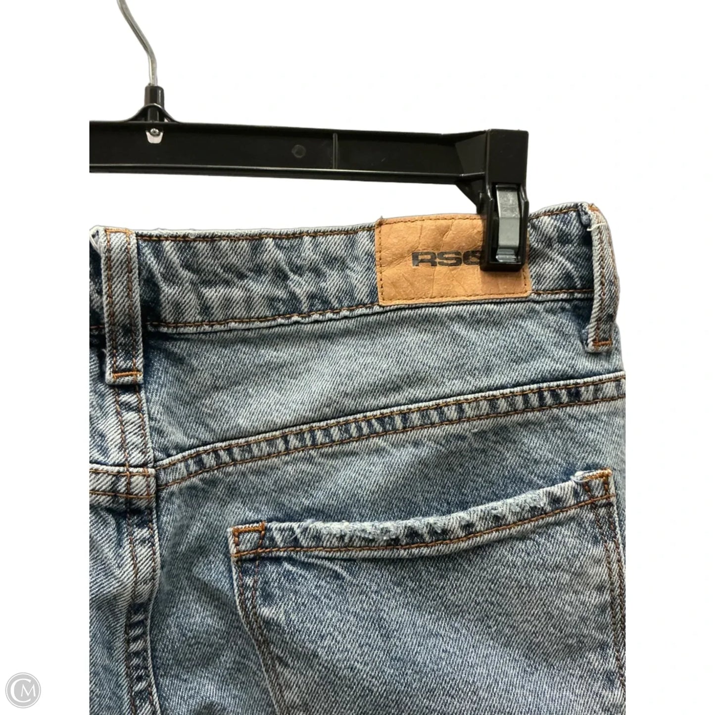 Jeans Wide Leg By Clothes Mentor In Blue Denim, Size: 28
