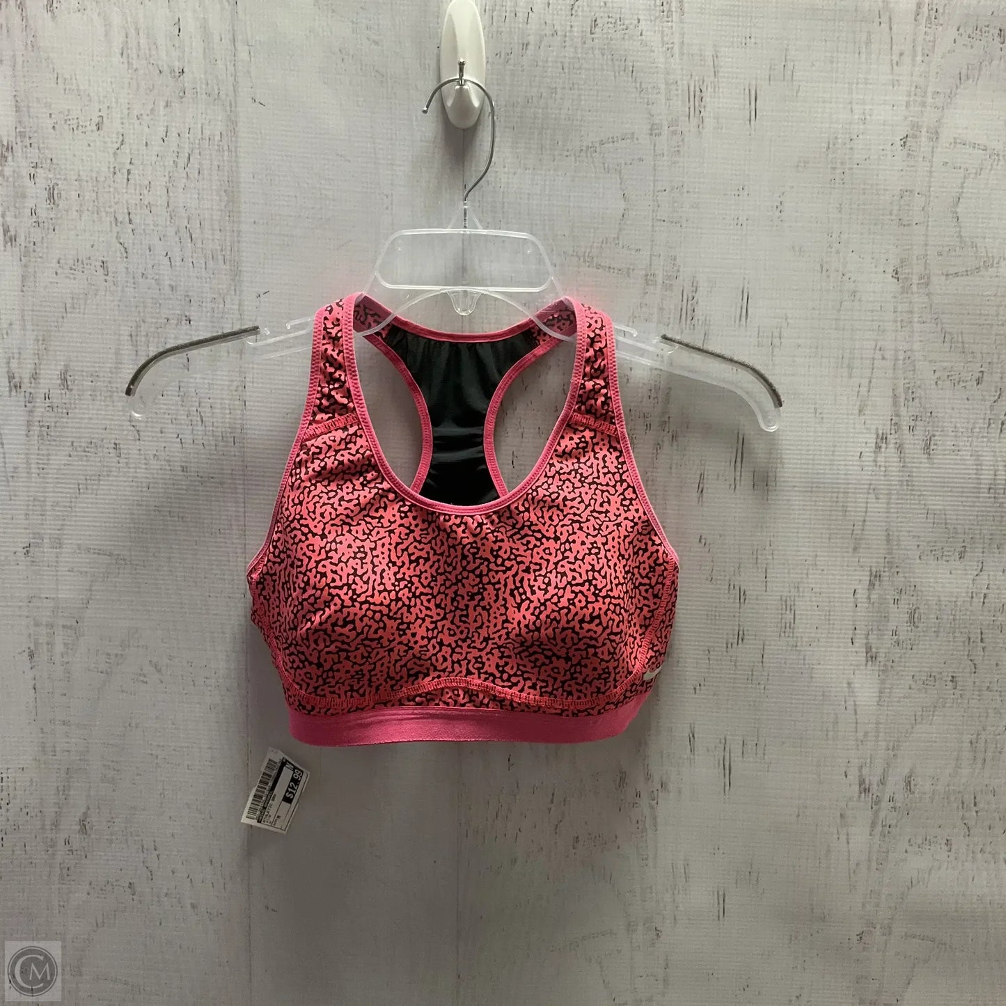 Athletic Bra By Nike Apparel In Pink, Size: M