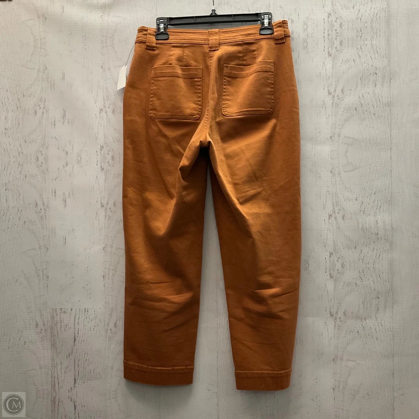 Jeans Straight By A New Day In Orange, Size: L
