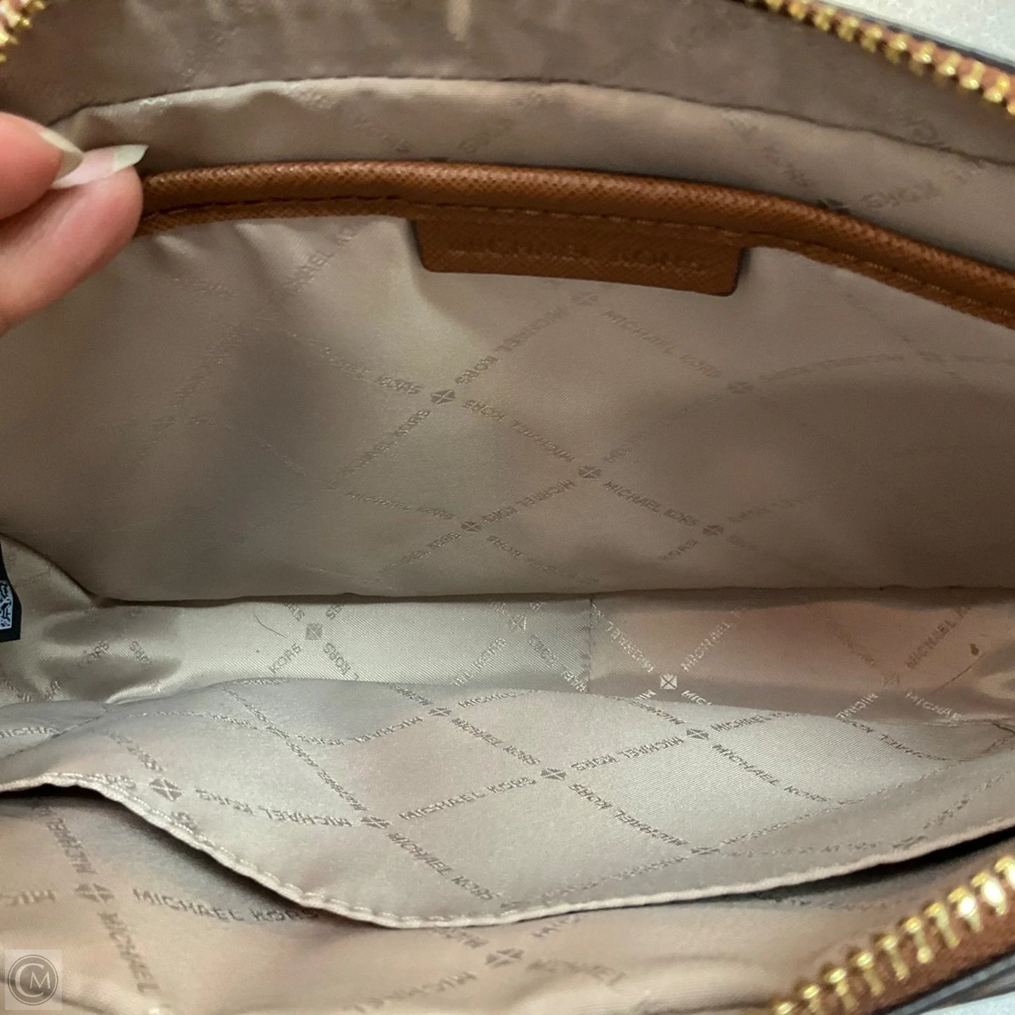 Crossbody Designer By Michael Kors, Size: Medium