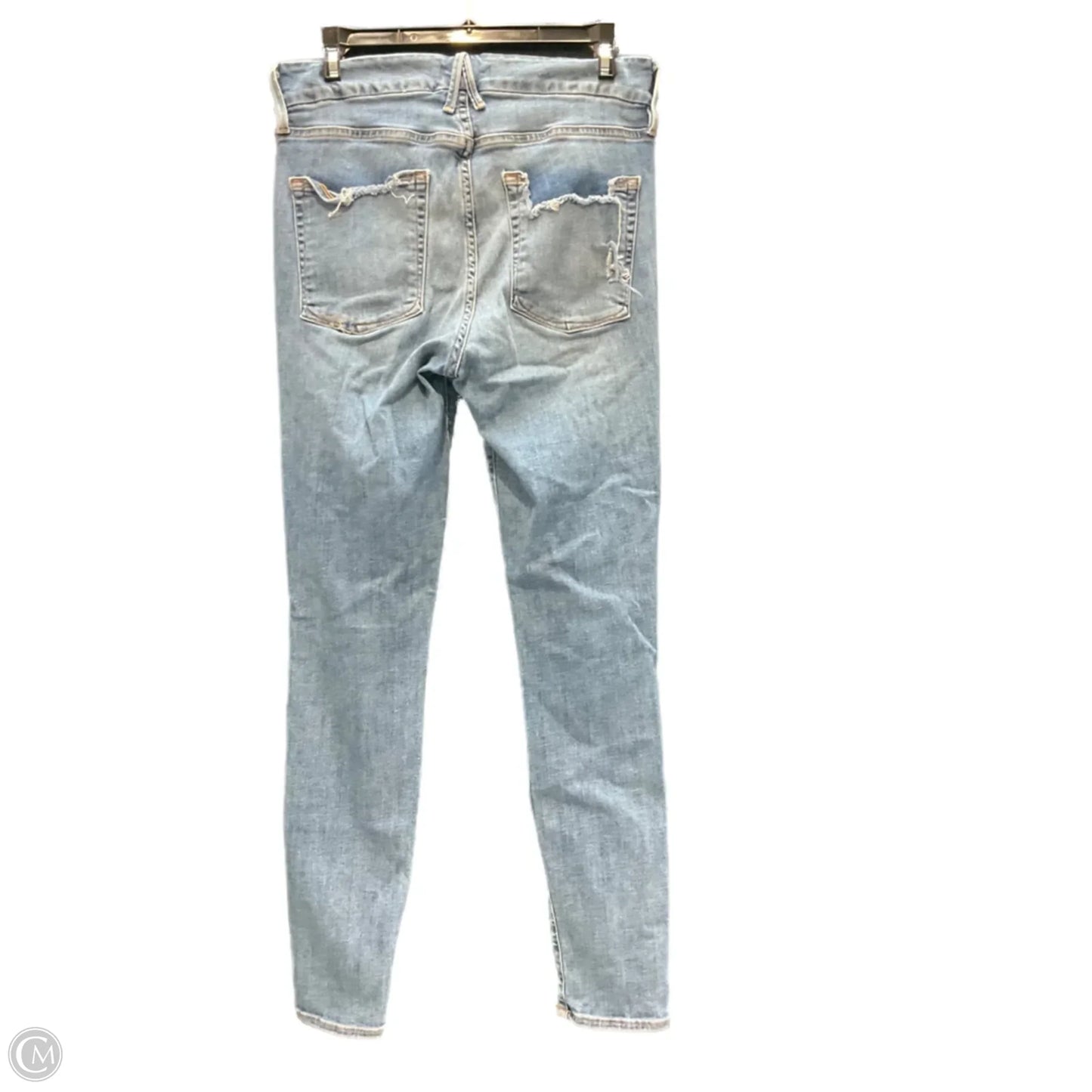 Jeans Skinny By Good American In Blue Denim, Size: 6