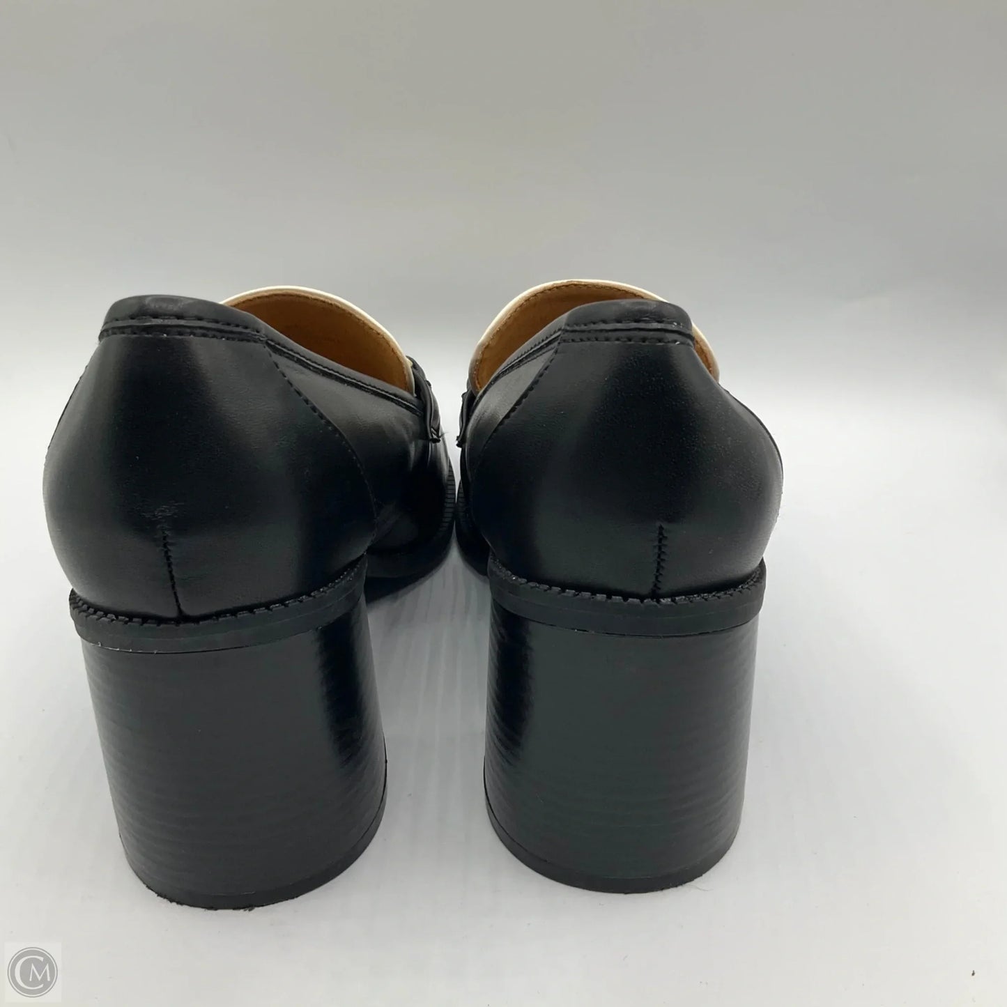 Shoes Heels Block By Nine West In Black, Size: 8.5