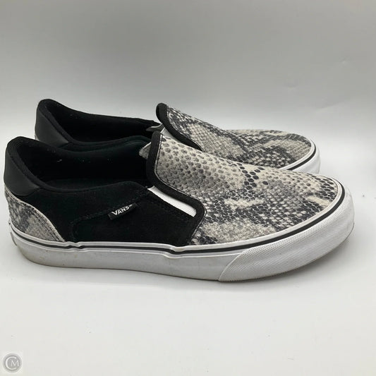 Shoes Sneakers By Vans In Animal Print, Size: 9