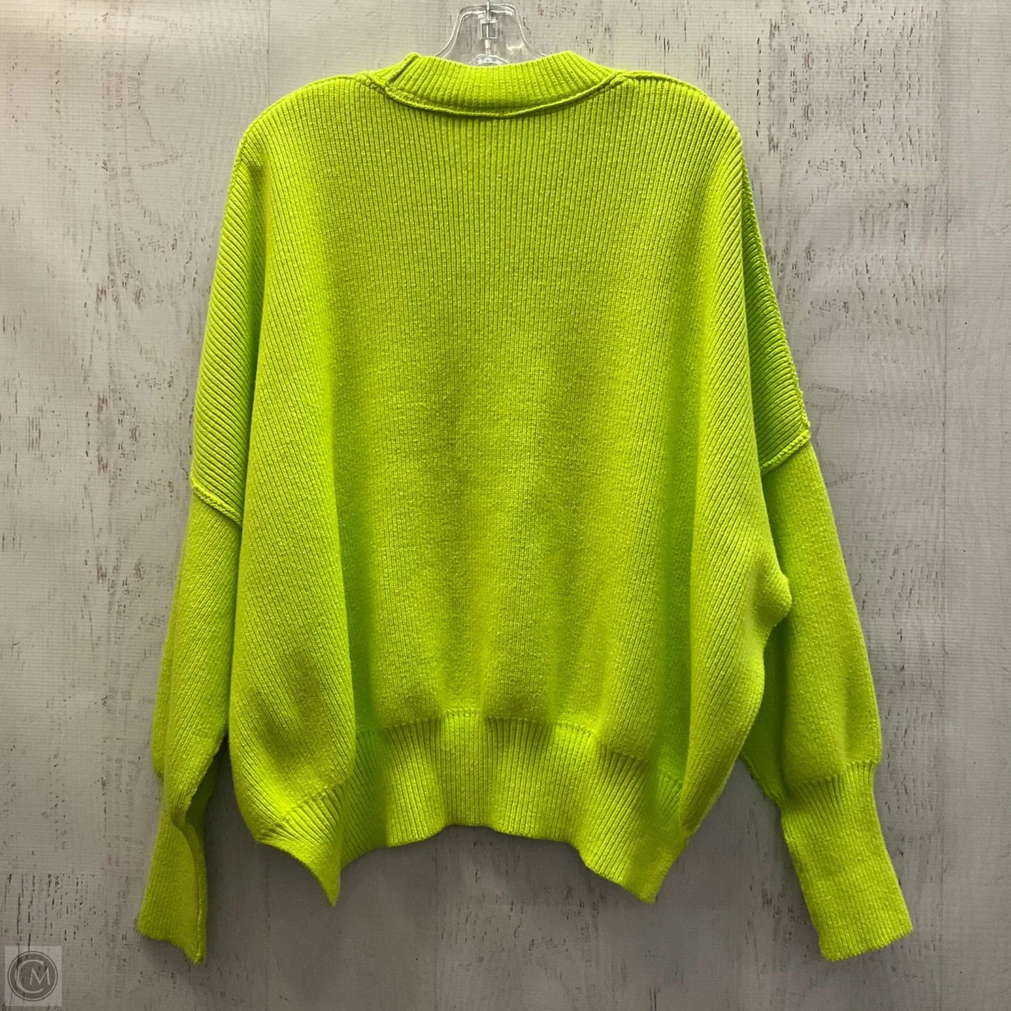 Sweater By Free People In Green, Size: Xs