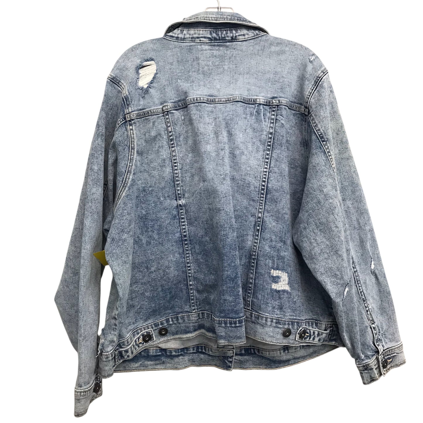 Jacket Denim By Torrid In Blue Denim, Size:4X