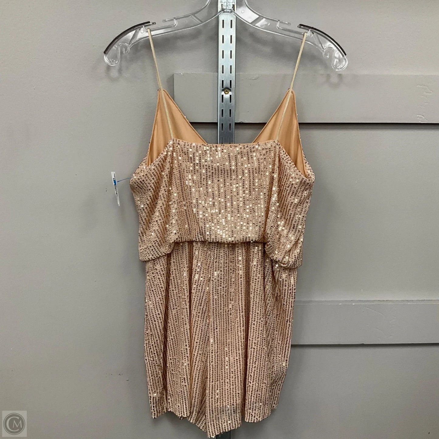 Romper By Double Crazy In Tan, Size: M