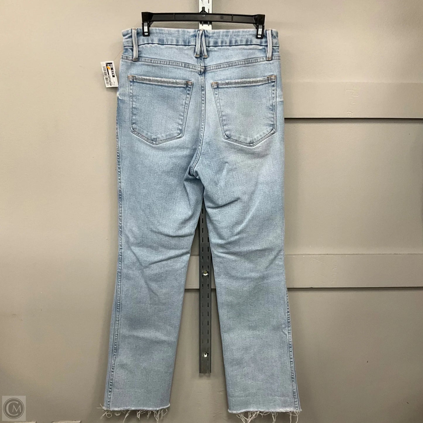 Jeans Straight By Good American In Blue, Size: 6