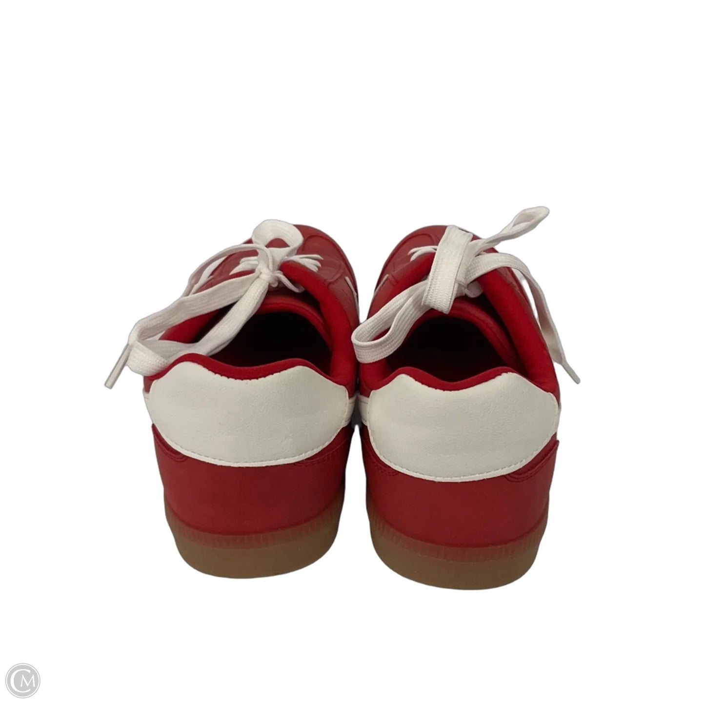 Shoes Sneakers By Dolce Vita In Red & White, Size: 6.5