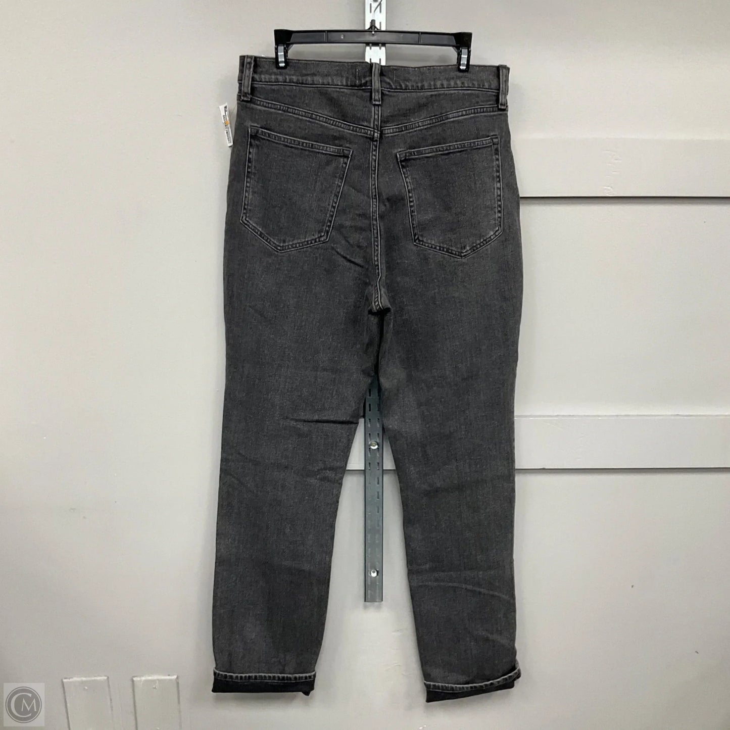 Jeans Straight By Abercrombie And Fitch In Black, Size: 12