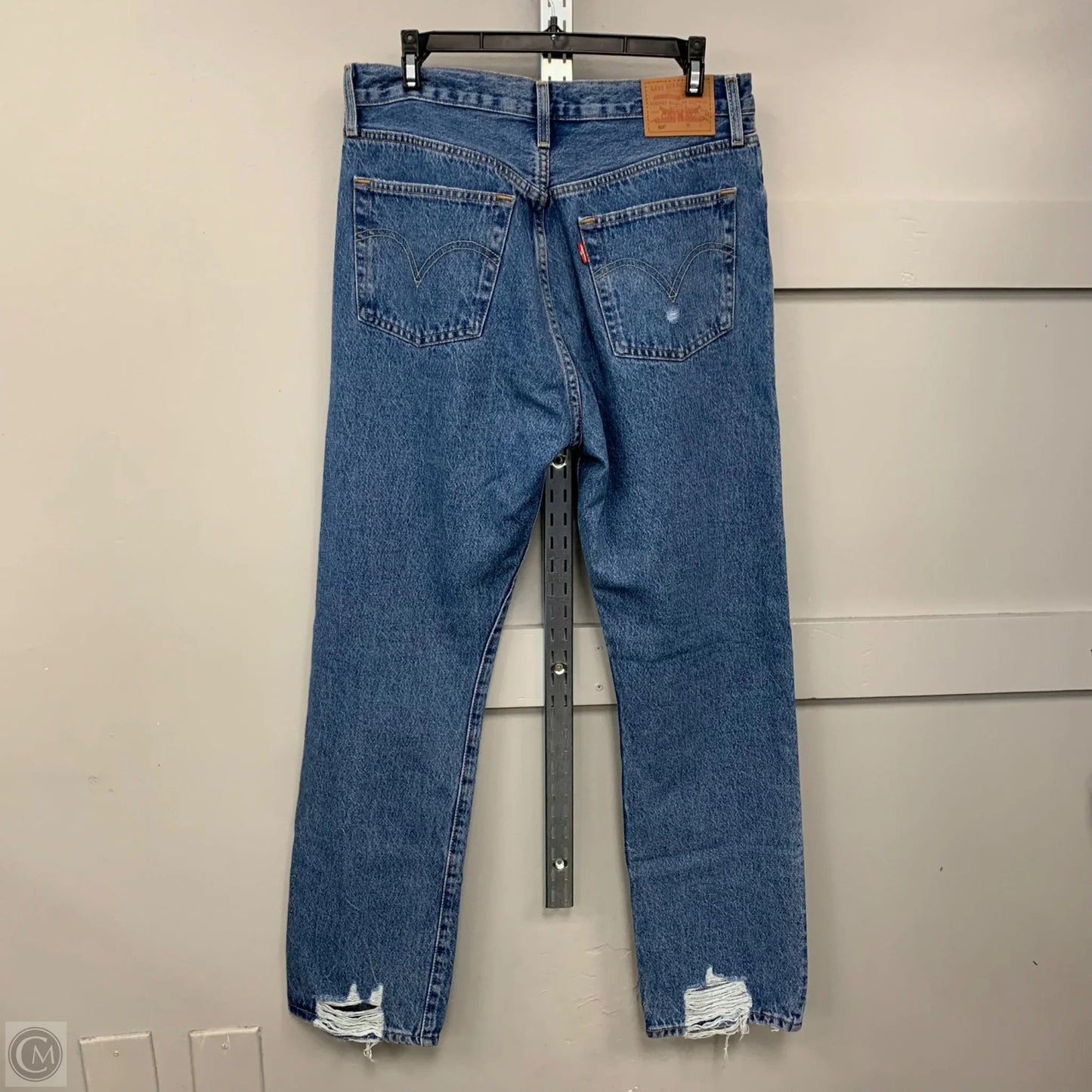 Jeans Straight By Levis In Blue, Size: 10