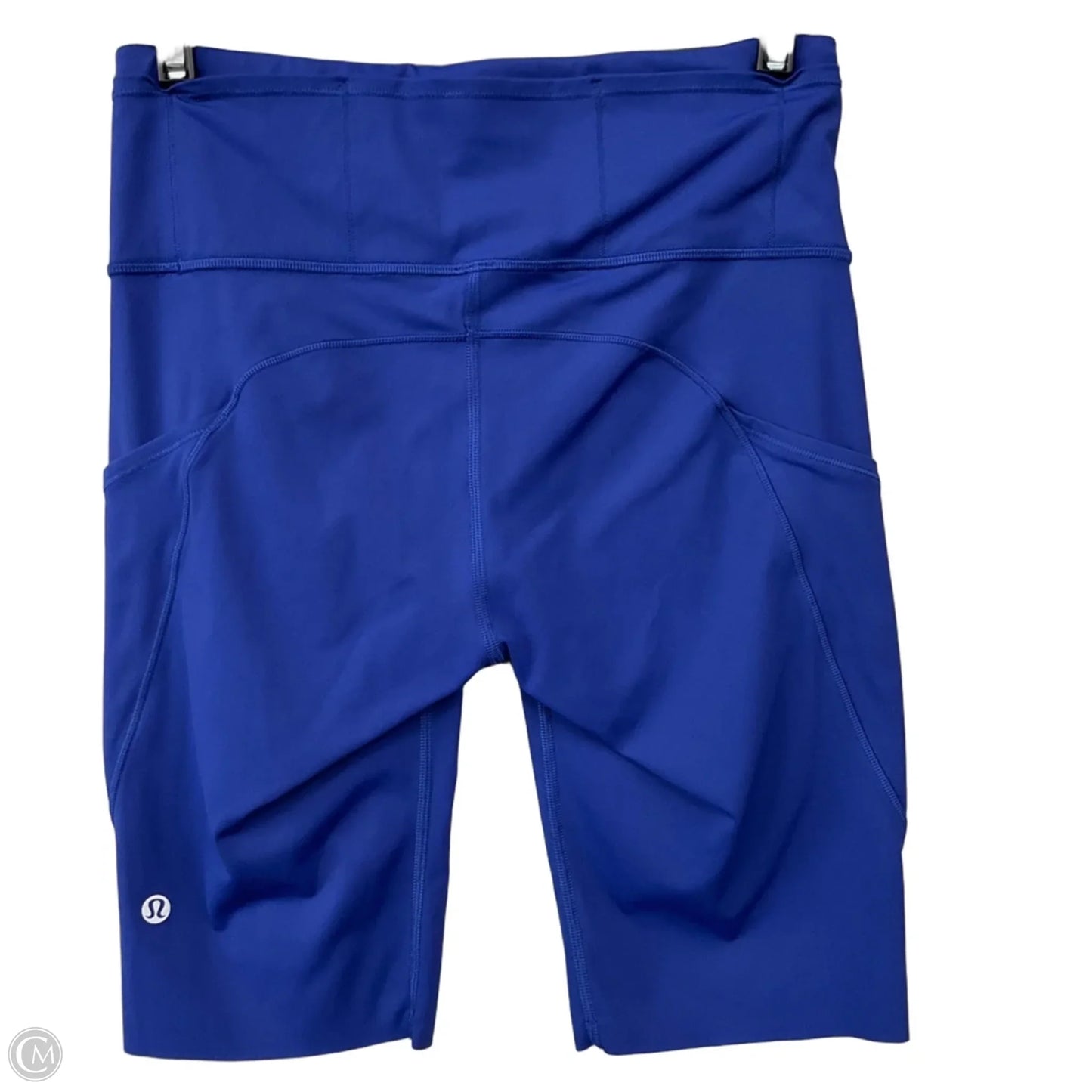 Athletic Shorts By Lululemon In Blue, Size: 6
