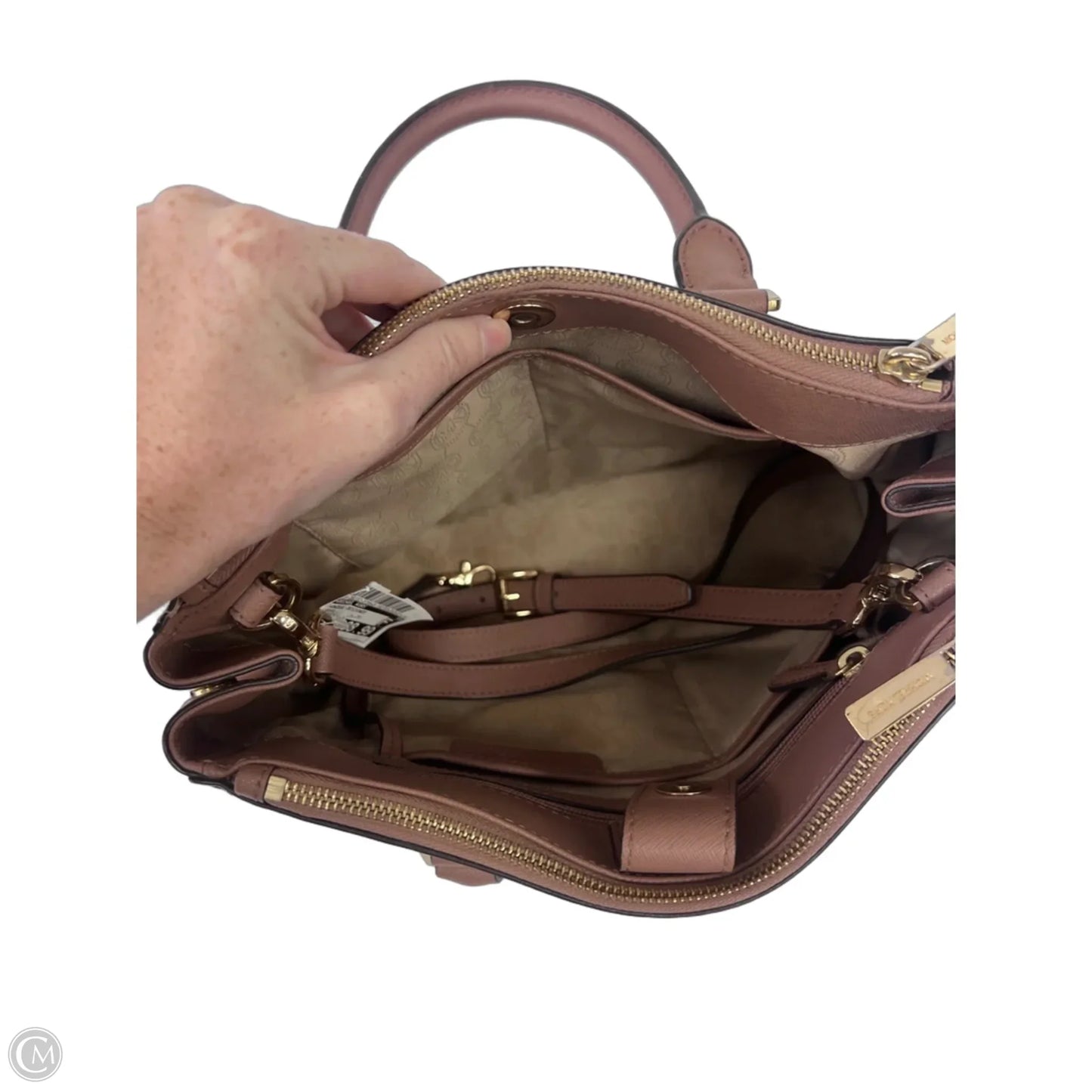 Handbag Designer By Michael Kors, Size: Medium