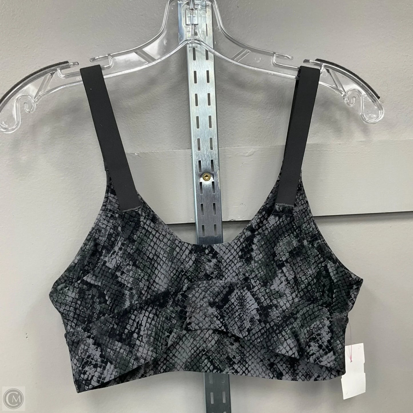 Athletic Bra By Aerie In Snakeskin Print, Size: M