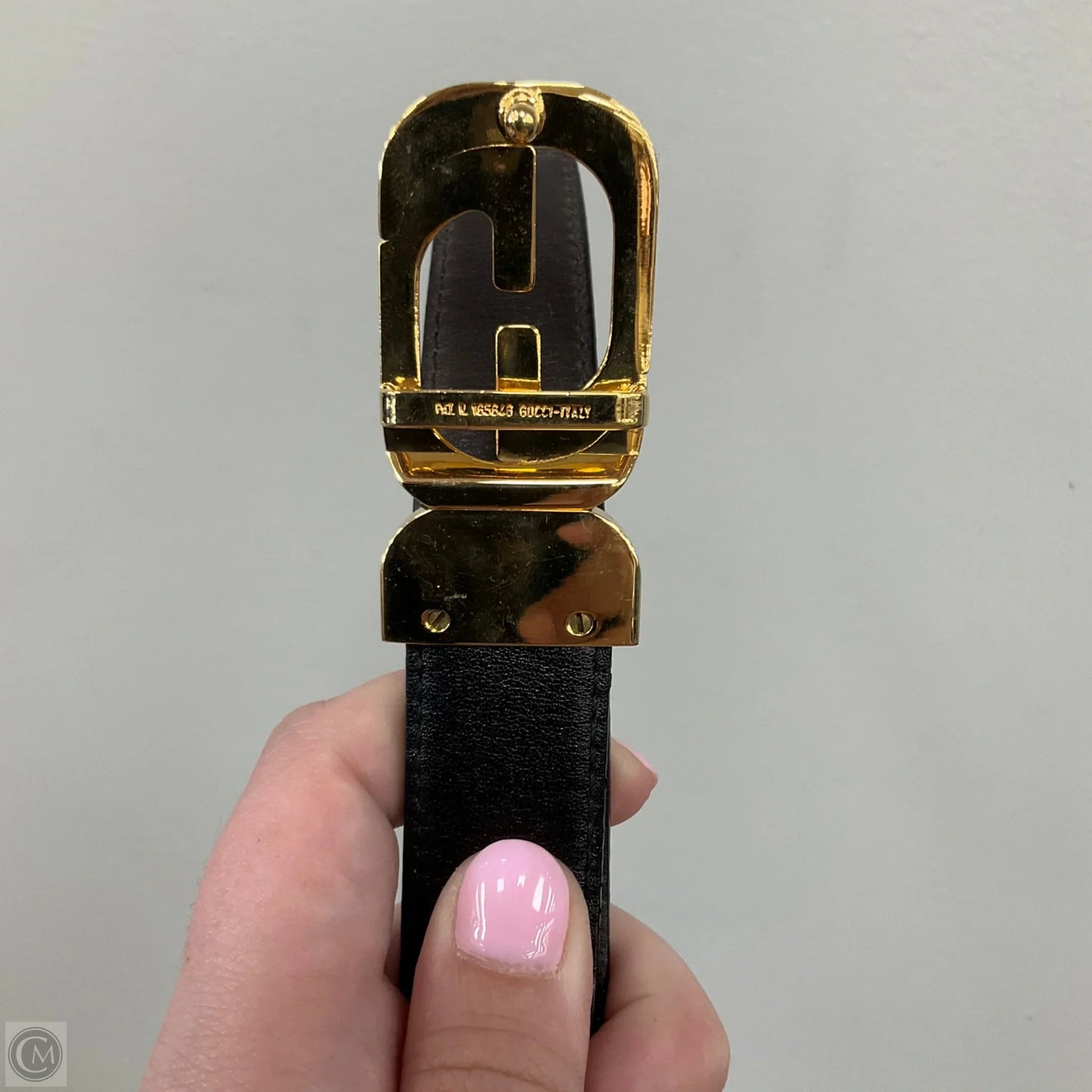 Belt Luxury Designer By Gucci, Size: Small