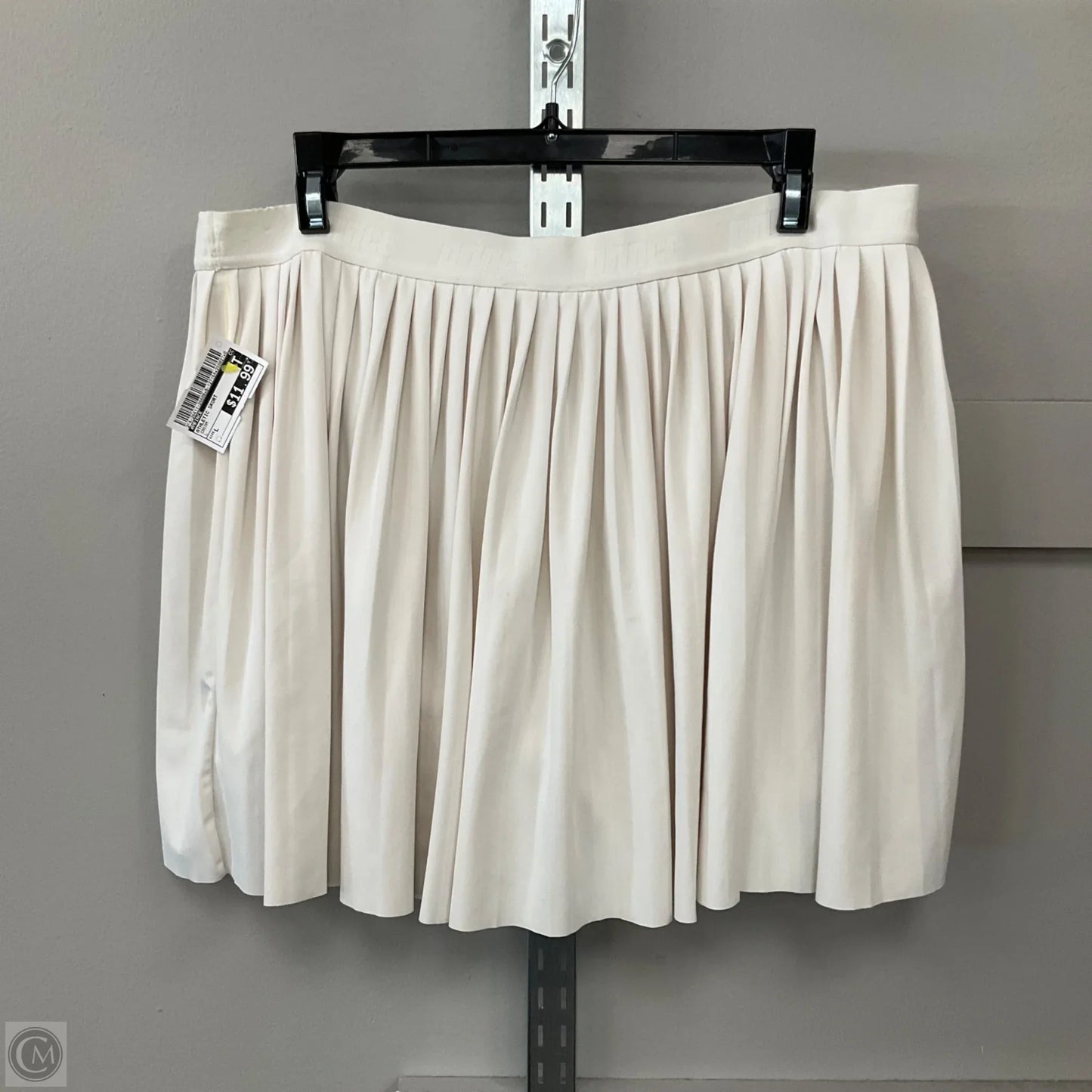 Athletic Skort By Prince In Cream, Size: L