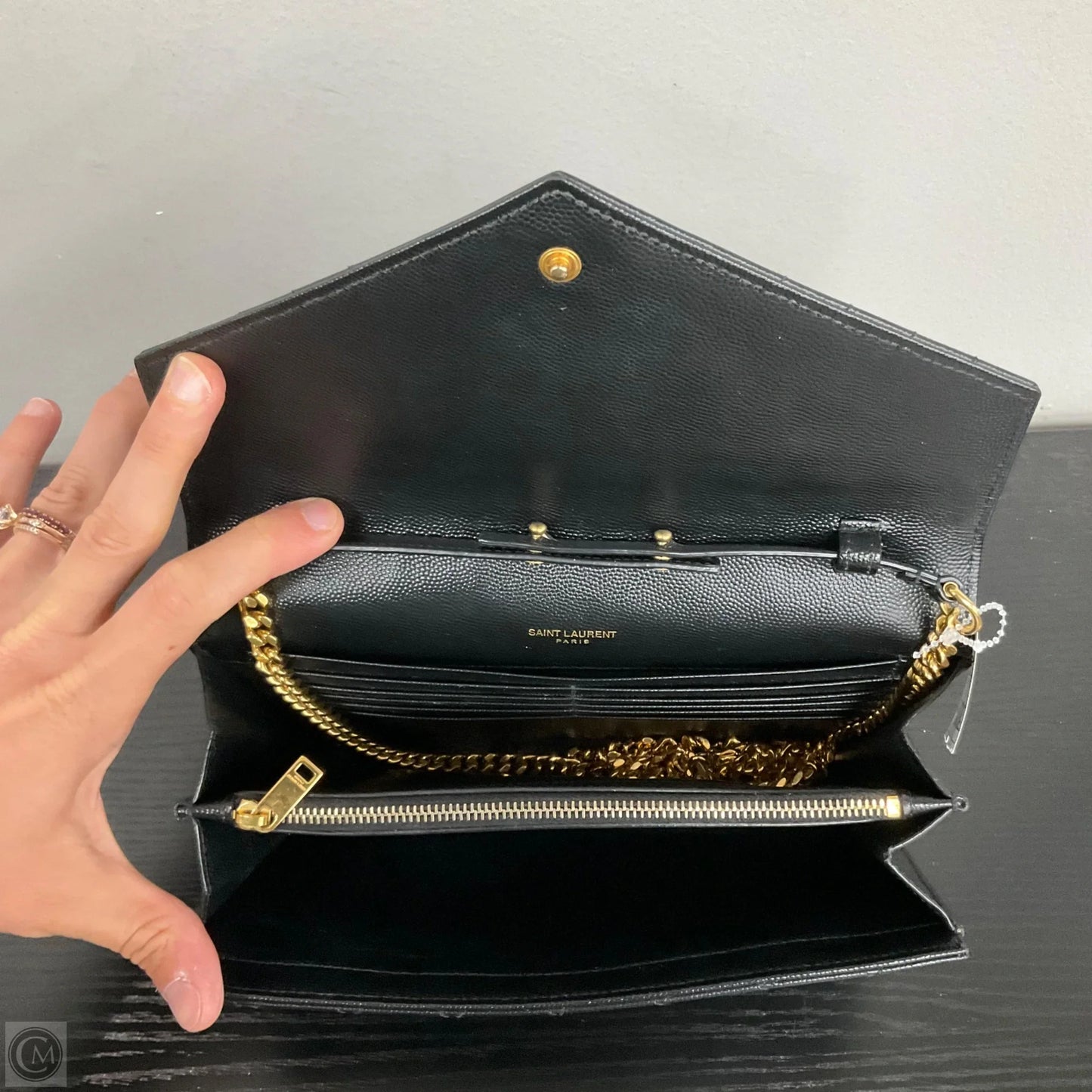 Crossbody Luxury Designer By Yves Saint Laurent, Size: Small