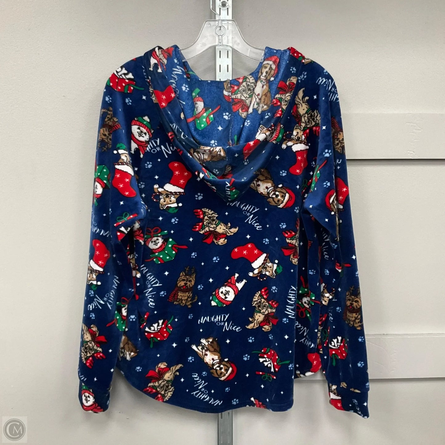 Top Long Sleeve By No Boundaries In Blue, Size: Xl