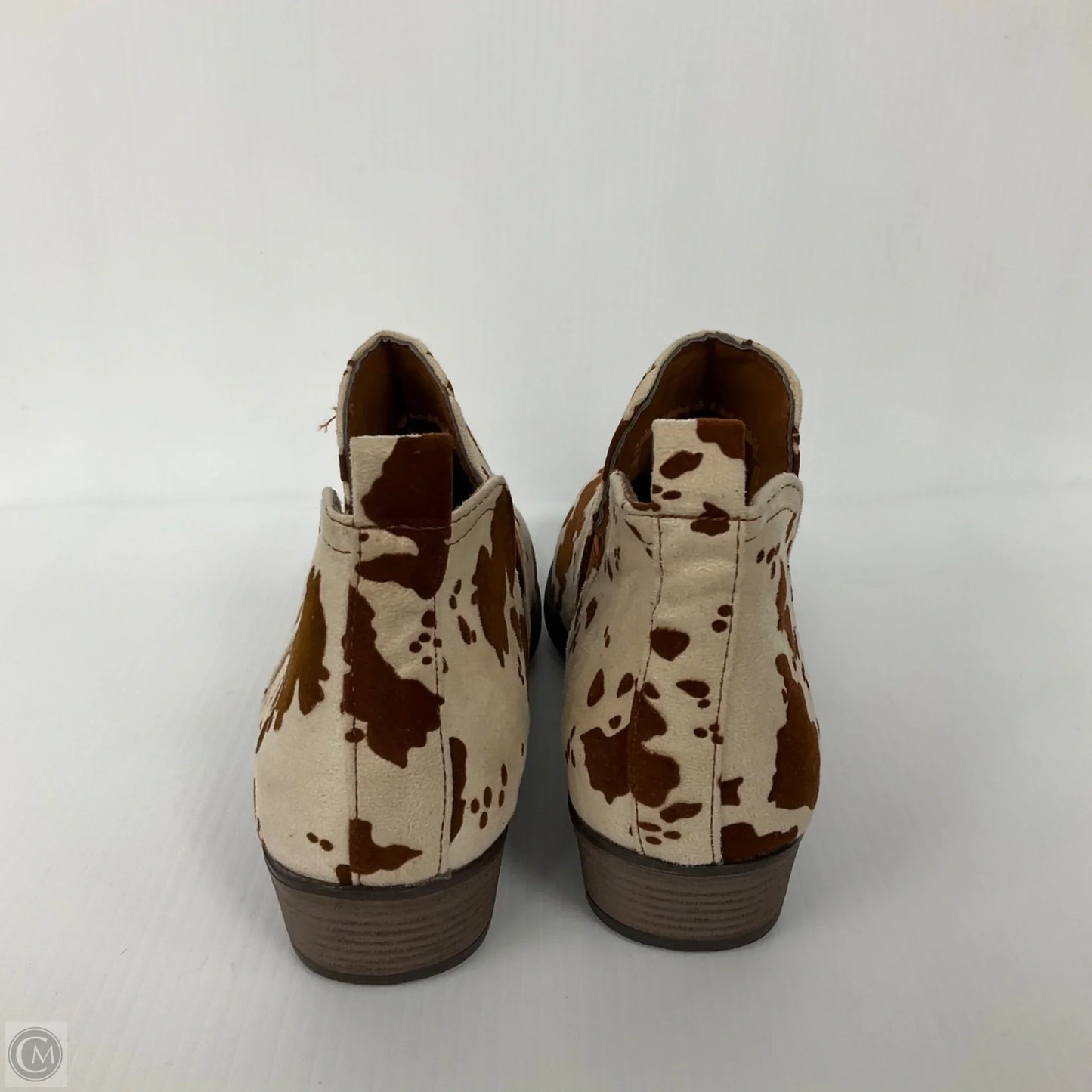 Boots Ankle Flats By Pierre Dumas In Animal Print, Size: 6