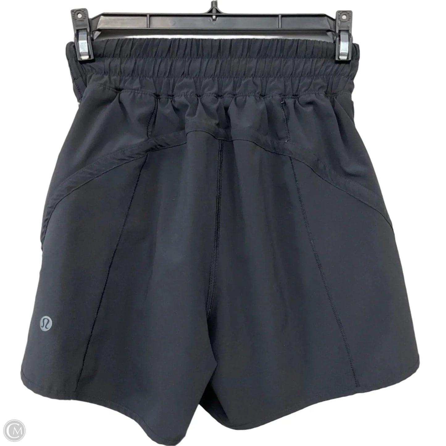 Athletic Shorts By Lululemon In Black, Size: 4