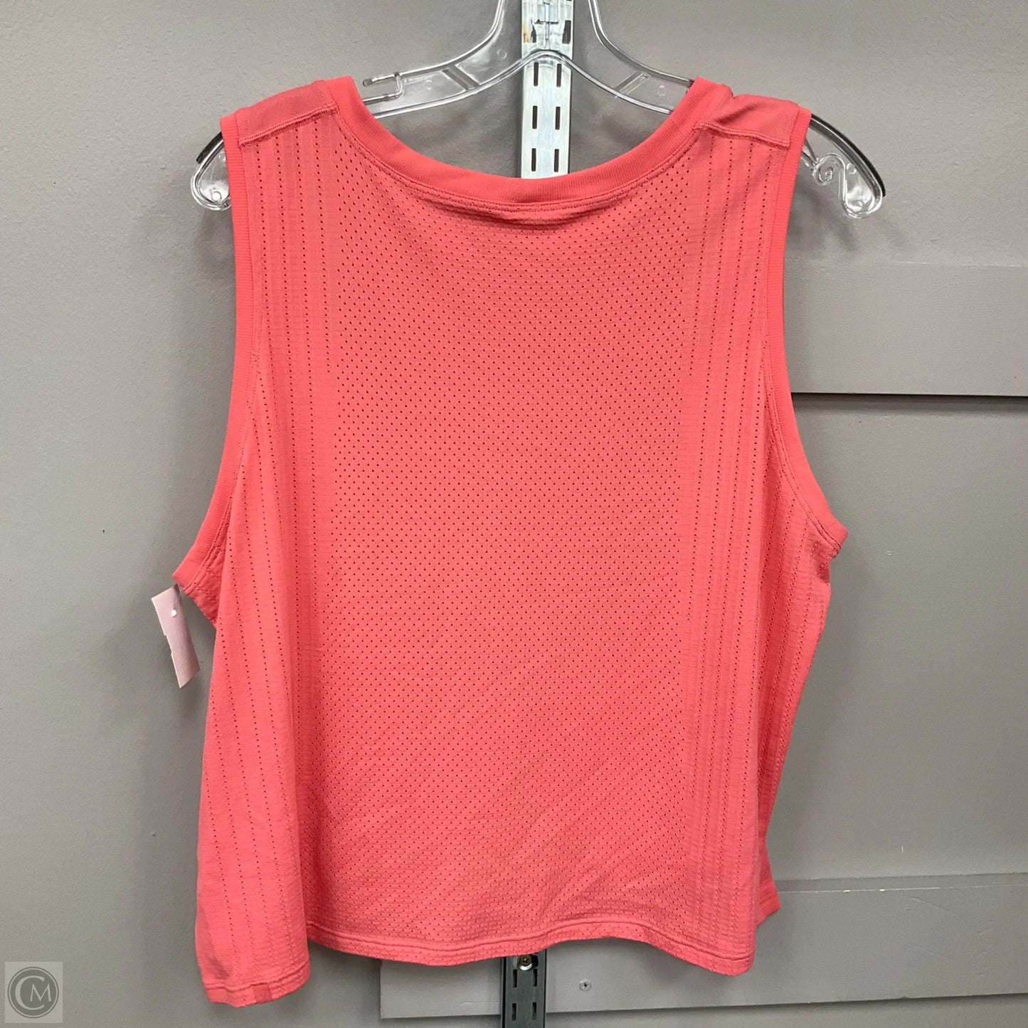 Athletic Tank Top By Lululemon In Coral, Size: Xl