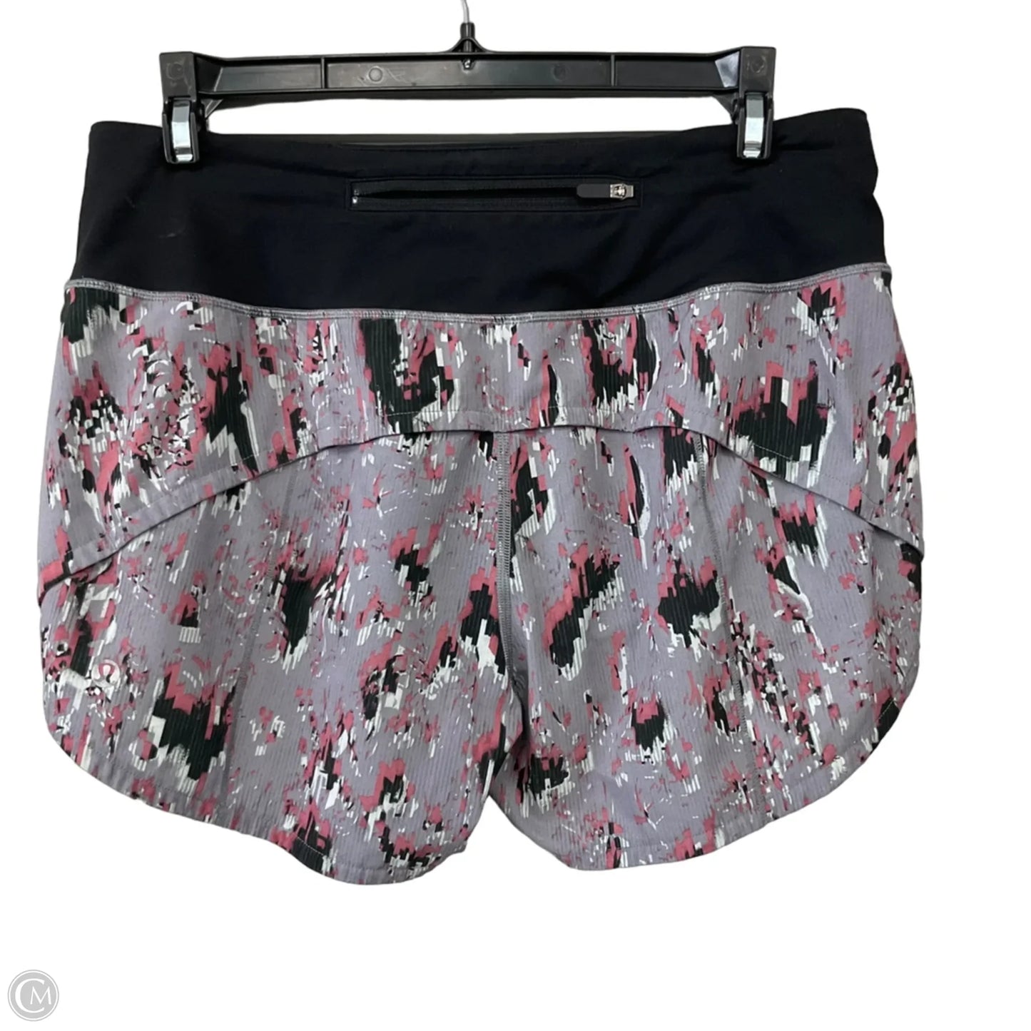 Athletic Shorts By Lululemon In Grey, Size: 6