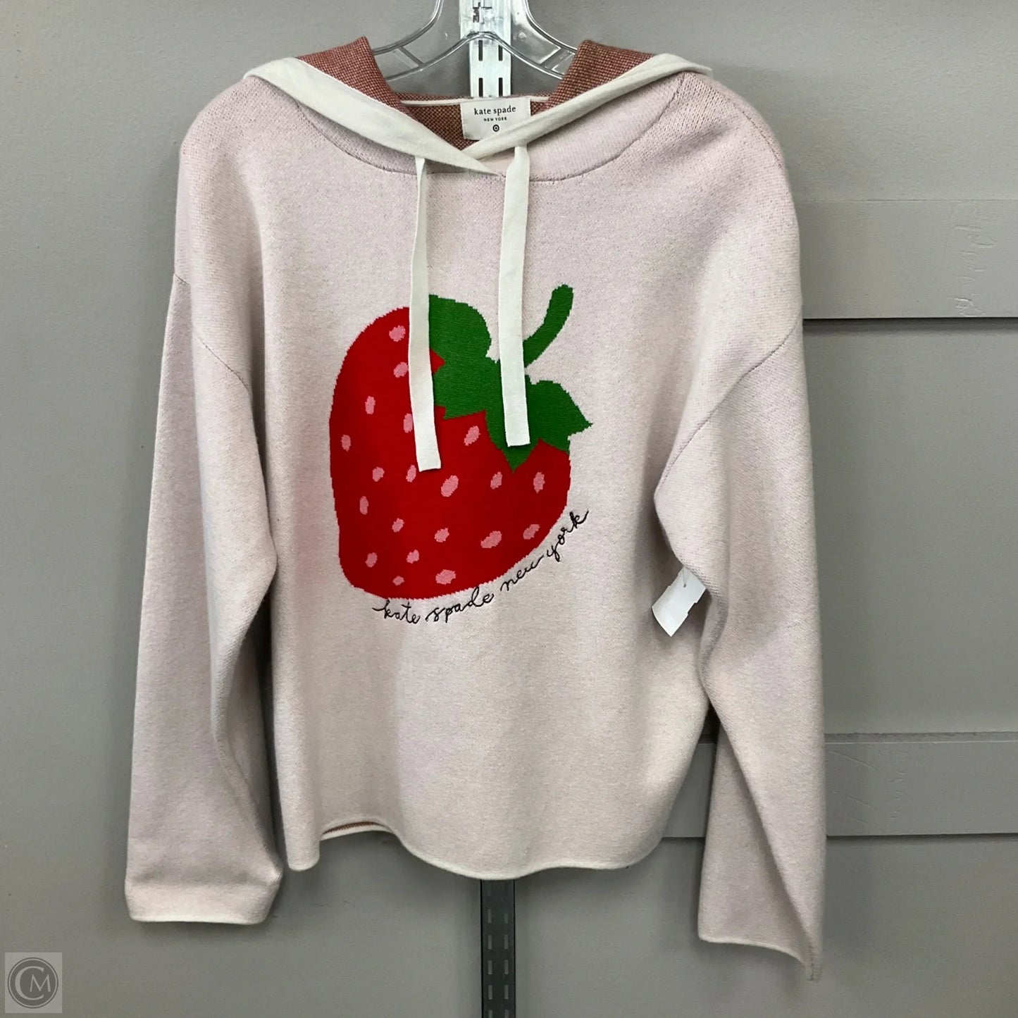 Sweater Designer By Kate Spade In Beige, Size: S