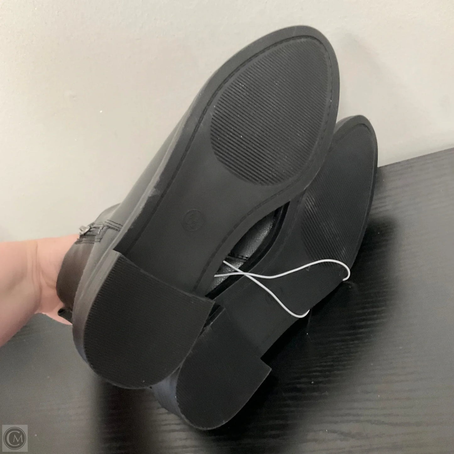 Boots Ankle Heels By Universal Thread In Black, Size: 6.5