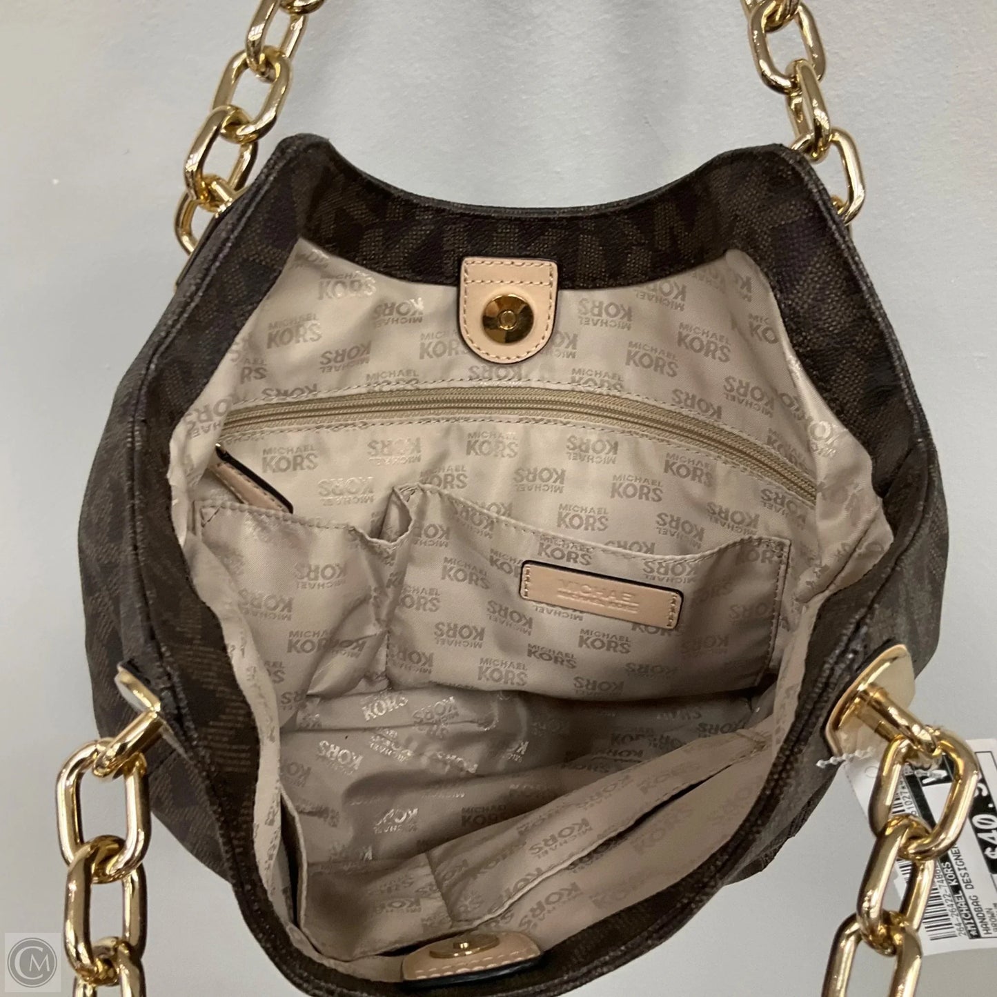 Handbag Designer By Michael Kors, Size: Medium