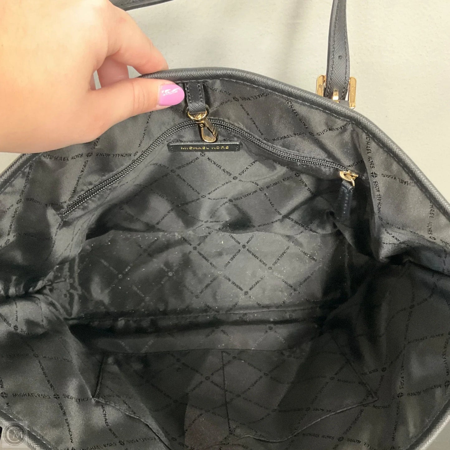 Handbag Designer By Michael Kors, Size: Medium