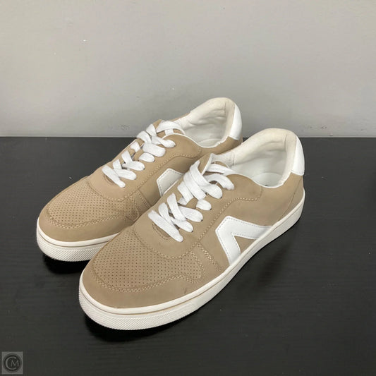 Shoes Sneakers By Mia In Tan, Size: 7.5