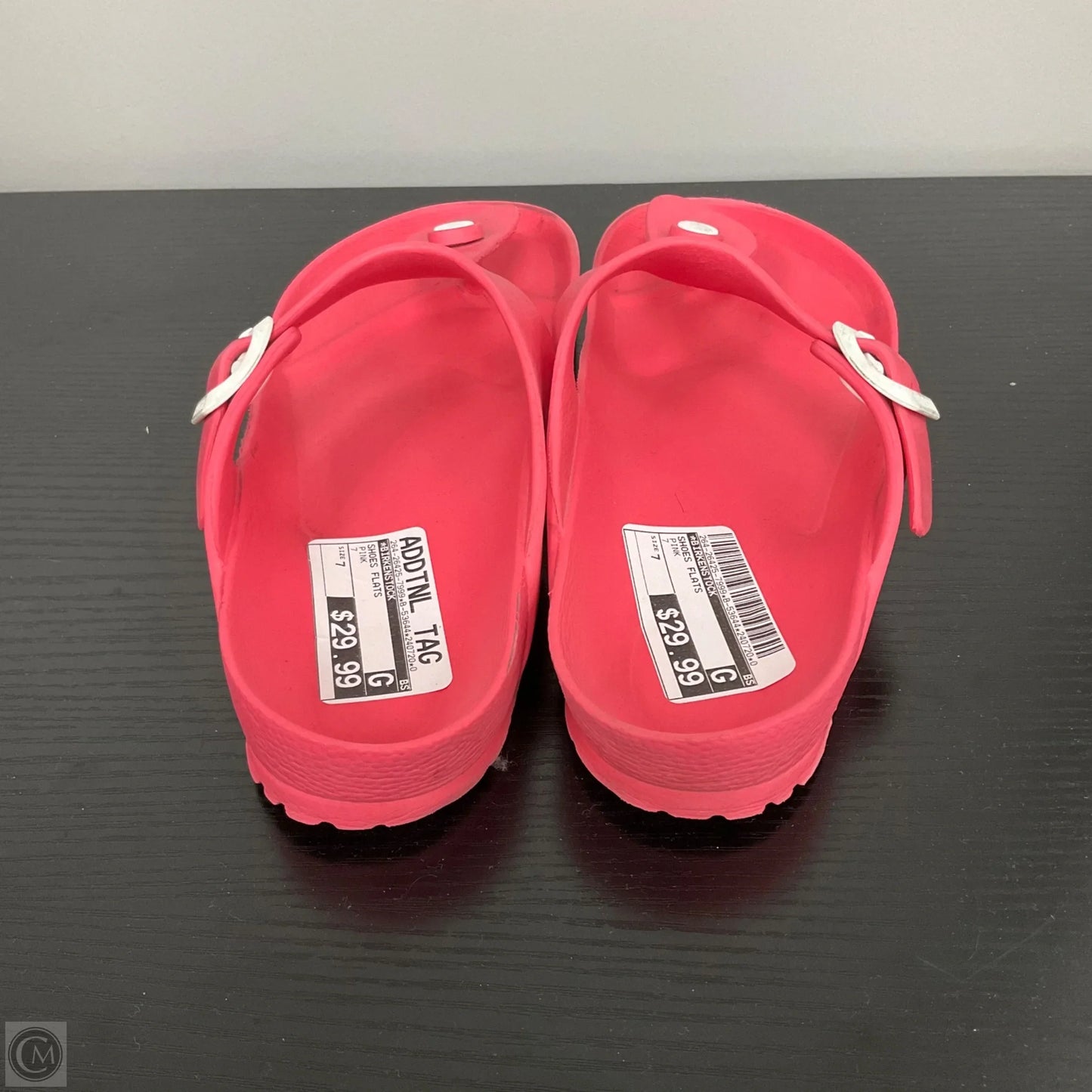 Shoes Flats By Birkenstock In Pink, Size: 7